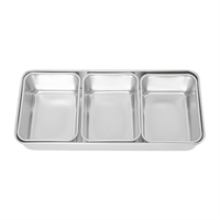 Clover Japanese Yakumi Pan Condiment Holder with 3 Large Inserts