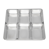Clover Japanese Yakumi Pan Condiment Holder with 6 Large Inserts