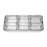 Clover Japanese Yakumi Pan Condiment Holder with 6 Small Inserts