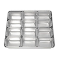 Clover Japanese Yakumi Pan Condiment Holder with 12 Small Inserts