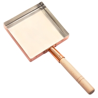Tamagoyaki SQ C Tinned Copper Omelette Pan 18cm