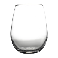 Onis Stemless White Wine Glasses 355ml/11.75oz (6 Pack)