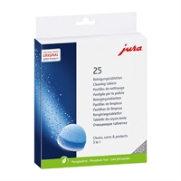 Jura 3-Phase Cleaning Tablets (Pack 25)