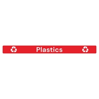 Jantex Slim Bin Lid Label - Plastics
