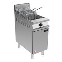 Falcon Dominator Plus Free Standing Natural Gas Filtration Fryer on Feet G3840F