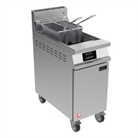 Falcon Dominator Plus Free Standing Programmable LPG Filtration Fryer on Castors G3840FP