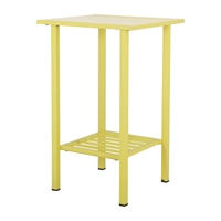 Bolero Spritz Bar Table Limoncello Yellow