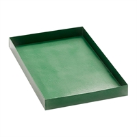 Merrychef 32Z4098 Half Size Solid Base Basket Green 279x178mm