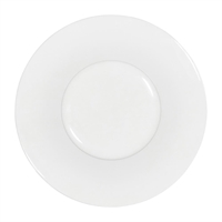 Tablekraft Core Pasta Plate Angled Flare Rim White - 210X37mm (6 Pack)