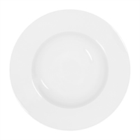 Tablekraft Core Pasta Plate Wide Rim White - 270X60mm (3 Pack)