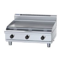 Waldorf 800 Series RN8609E-B Benchtop Model Cooktop & Griddle 900mm