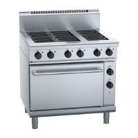 Waldorf 800 Series RN8610E Electric Range Static Oven 900mm