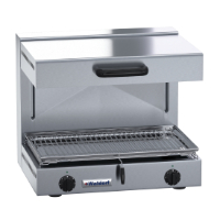 Waldorf 800 Series SN8100E Electric Salamander 600mm