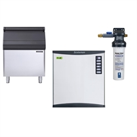 Scotsman 175kg Output Full Dice Ice Maker with 181kg Bin & Water Filter