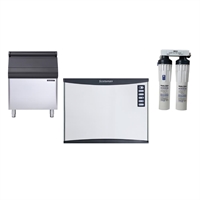 Scotsman 290kg Output Full Dice Ice Maker with 181kg Bin & Water Filter