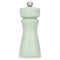 Cole & Mason Kenton Rubberwood Salt & Pepper Mill Sage 60x150mm