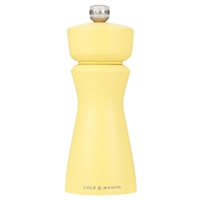 Cole & Mason Kenton Rubberwood Salt & Pepper Mill Turmeric 60x150mm