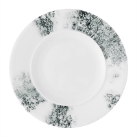 Churchill Alchemy Ambience Standard Rim Plates Smoke Black 162mm (6 Pack)