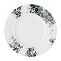 Churchill Alchemy Ambience Standard Rim Plates Smoke Black 217mm (6 Pack)