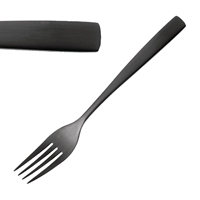 Comas BCN Black Table Forks (12 Pack)
