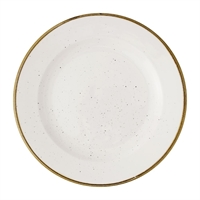 Churchill Stonecast Barley White Profile Plates 260mm (12 Pack)