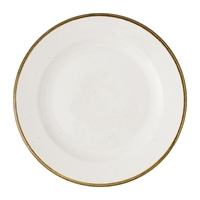 Churchill Stonecast Barley White Profile Plates 210mm (12 Pack)