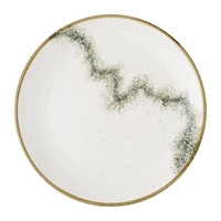 Churchill Stonecast Spice Barley White Coupe Plates 260mm (12 Pack)