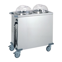 Tournus Double Stack Mobile Heated Plate Lowerator 808172UK