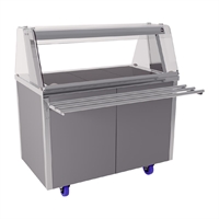 Glide Ceran Top Hot Cupboard Heated Gantry 3x GN 1/1 GHP3