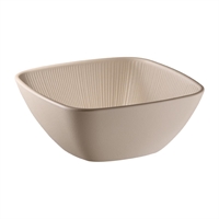 APS Nero Square Bowl Sand 195x195mm