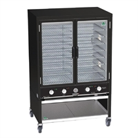 Roband Heat 'n' Hold Glass Door Display Side Black