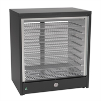 Roband Heat 'n' Hold Fixed Glass Display Side Black