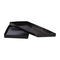 Menumaster Solid Bottom Non Stick Basket 150mm x 300mm (2 Pack)