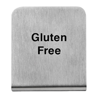 Trenton Gluten Free Buffet Sign Stainless Steel