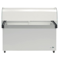 Liebherr Gelato Freezer EFI3553 with Glass Canopy - 9x5Ltr Gelato Tubs