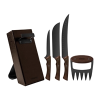 Tramontina Churrasco Barbecue Set 5 Piece Black