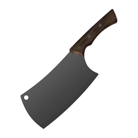 Tramontina Churrasco Collection Meat Cleaver Black 180mm