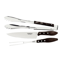 Tramontina Churrasco Barbecue Set Polywood 3 Piece Set