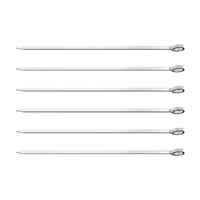Tramontina Churrasco Skewer 200mm 6 Piece Set