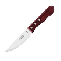 Tramontina Churrasco Steak Knife Polywood Red 120mm (12 Pack)
