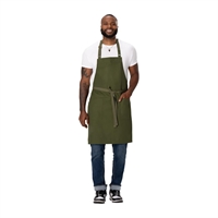 Chef Works Lockharte Bib Apron Military Green