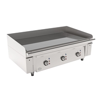 Mirror Heavy Duty Smooth Chrome Plate Electric Griddle M1000E
