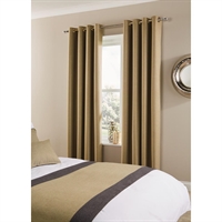 Comfort Tundra Eyelet Curtains Rattan