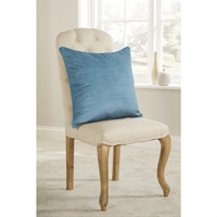 Luxury Reign Piped Cushion Teal