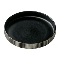 Playground Nara Black & White Deep Plates 240mm (6 Pack)