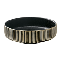 Playground Nara Black & White Bowls 160mm (6 Pack)