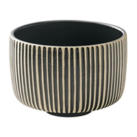 Playground Nara Black & White Short Mugs 300ml (6 Pack)