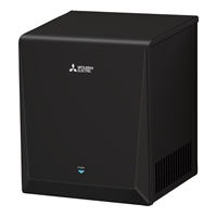 Mitsubishi Jet Towel Wave u02 Smart Hand Dryer Black