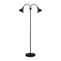 Nordlux Ray Double Floor Lamp Black