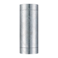 Nordlux Tin Maxi Double Outdoor Wall Light Galvanised